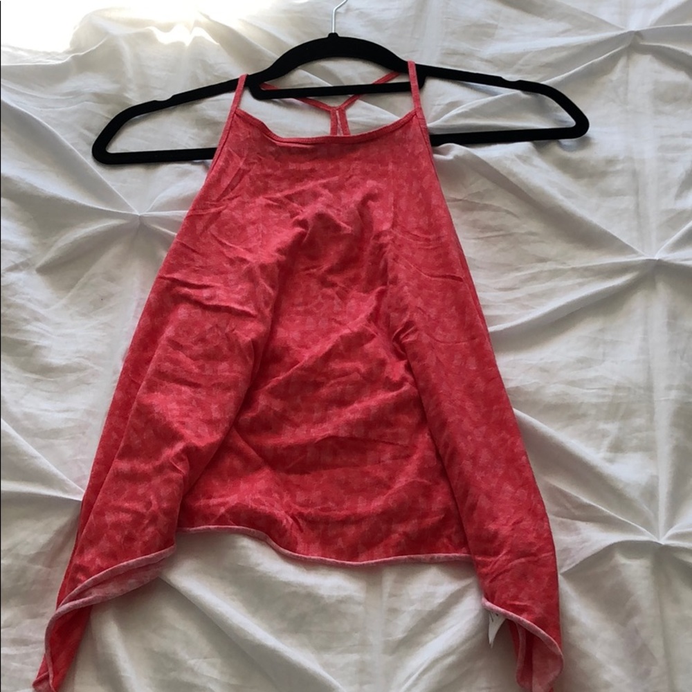 Pink tank top
